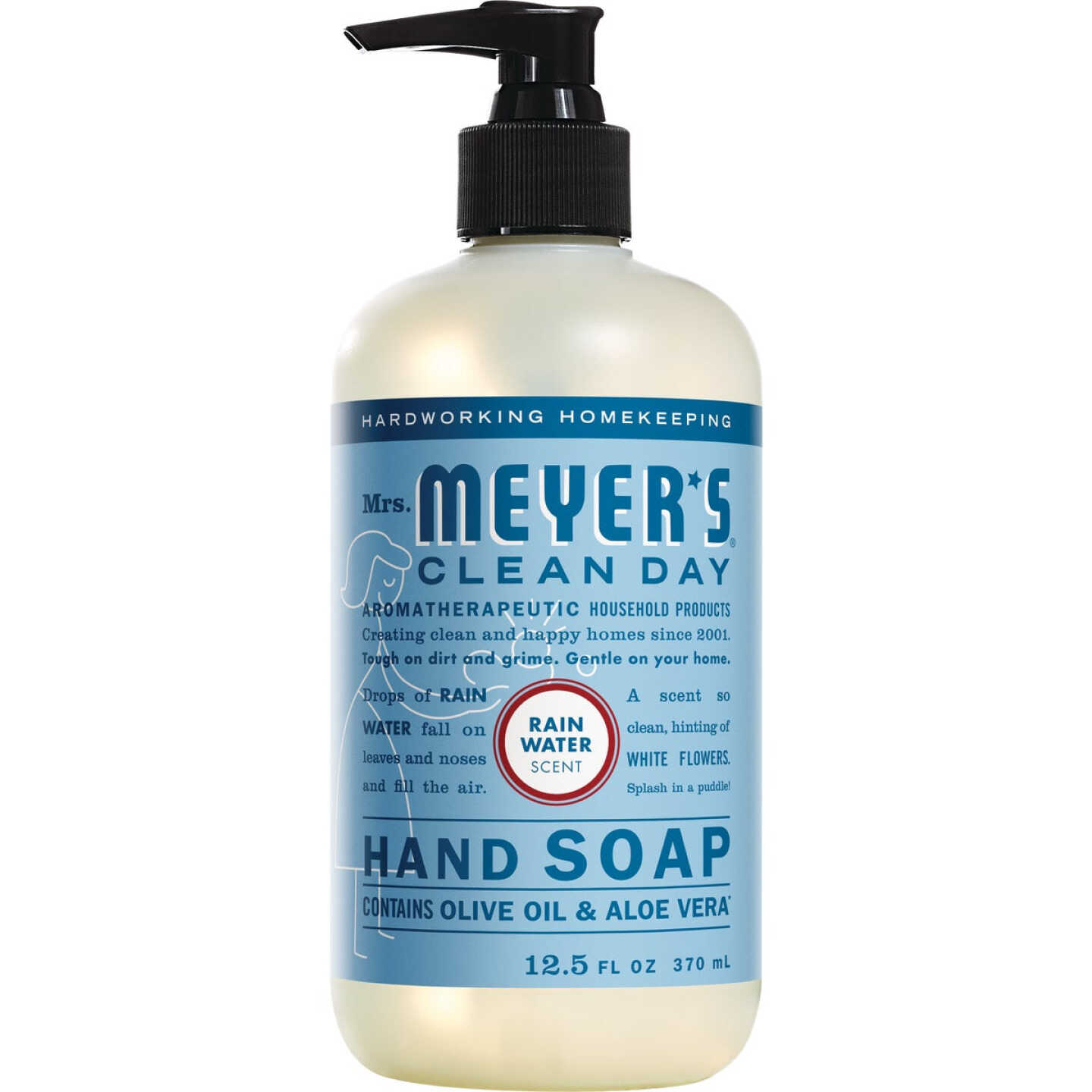 Mrs. Meyer's Clean Day 12.5 Oz. Rainwater Liquid Hand Soap Image 1