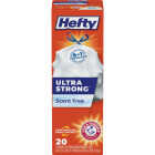 Hefty Ultra Strong 13 Gal. Tall Kitchen White Trash Bag (20-Count) Image 1