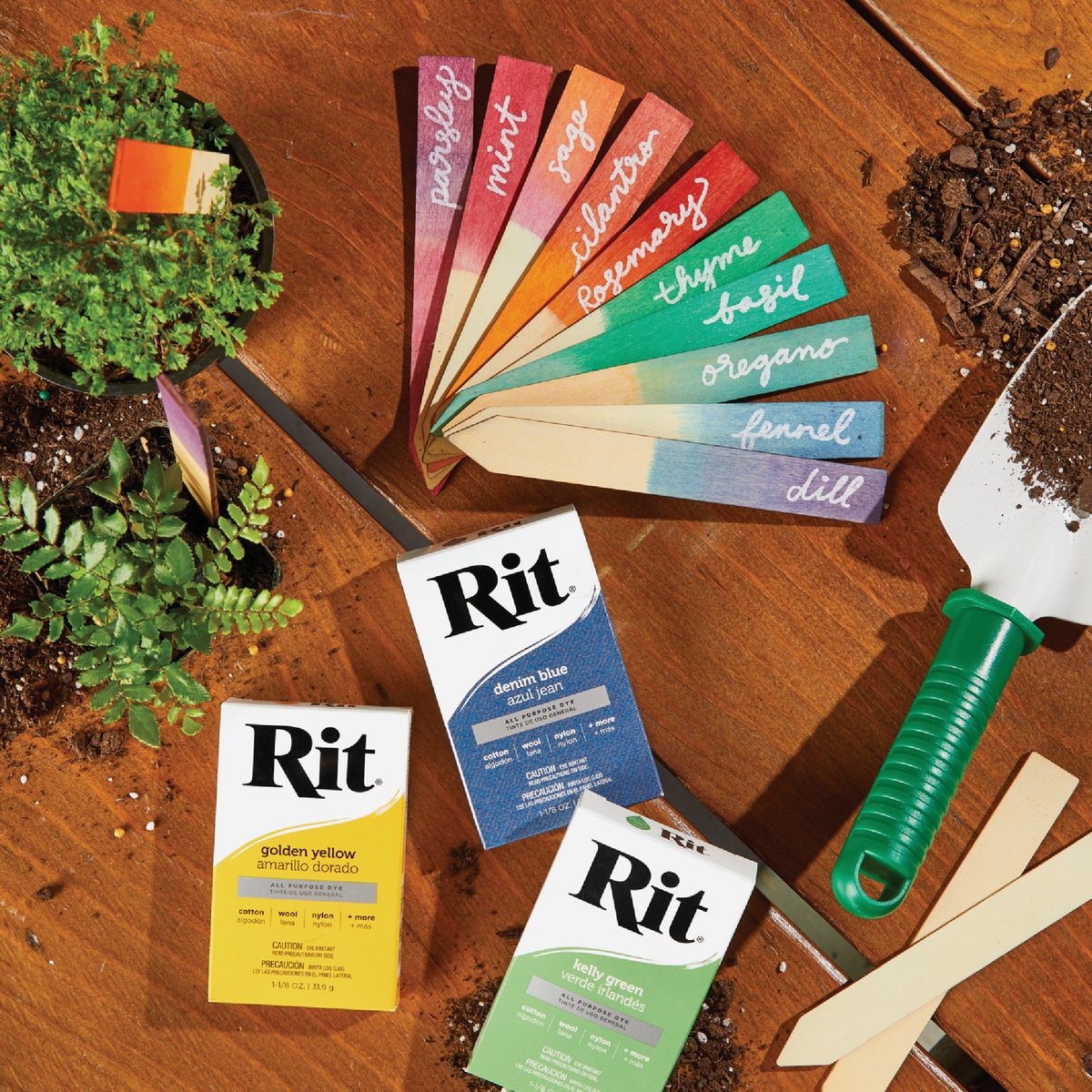 Rit Golden Yellow 1-1/8 Oz. Powder Dye Image 5