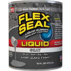 FLEX SEAL 1 Pt. Liquid Rubber Sealant, Gray Image 1
