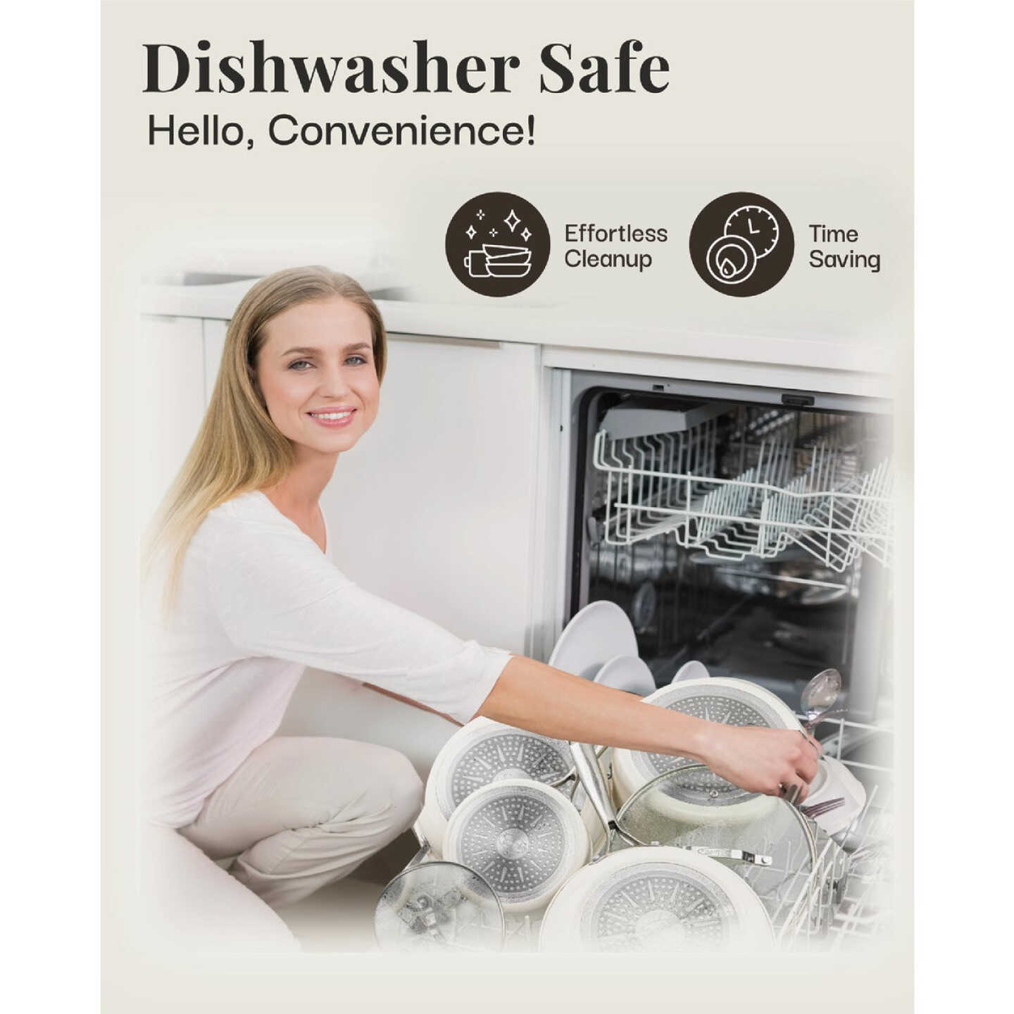 Gotham Steel Natural Collection Cookware Set (12-Piece) Image 5