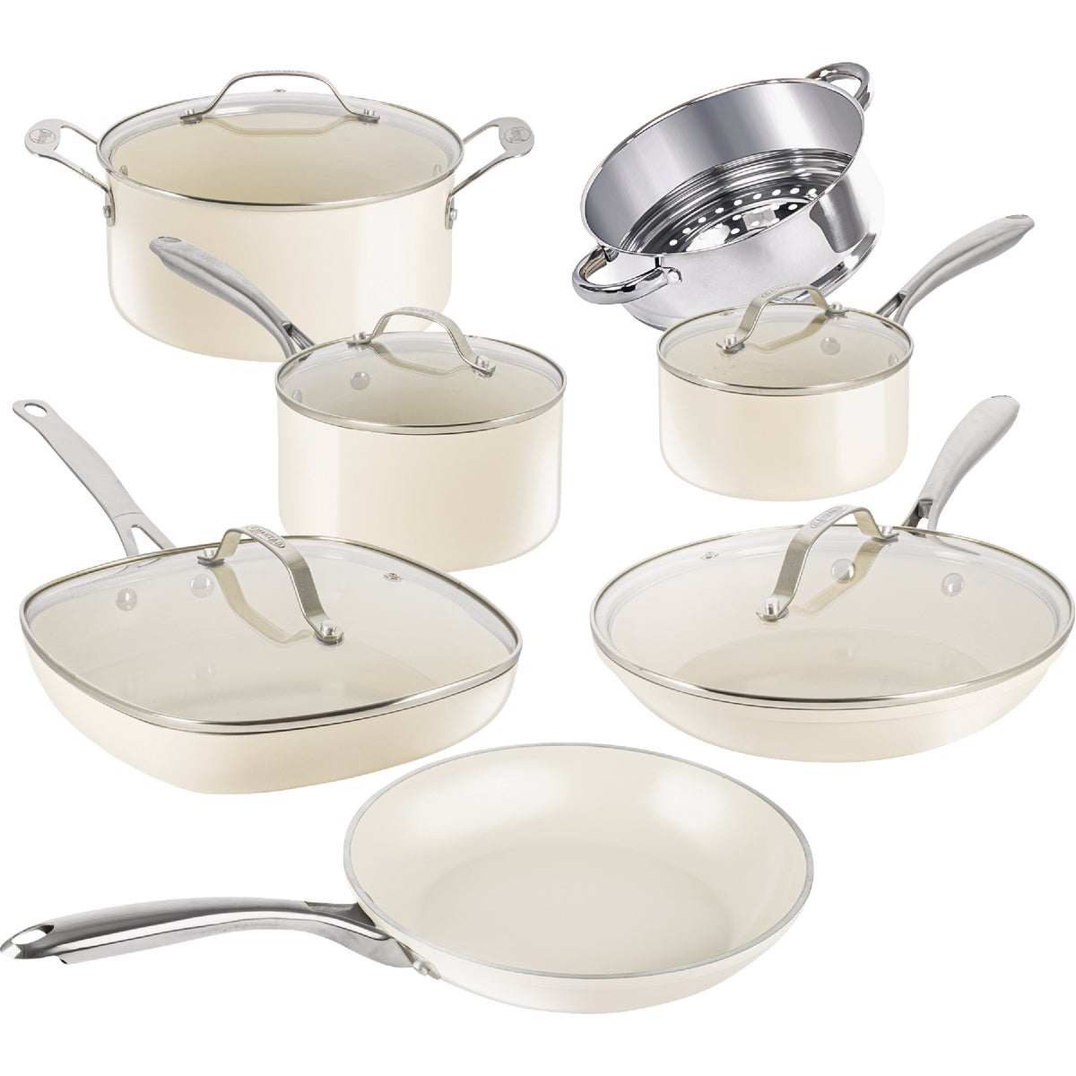 Gotham Steel Natural Collection Cookware Set (12-Piece)