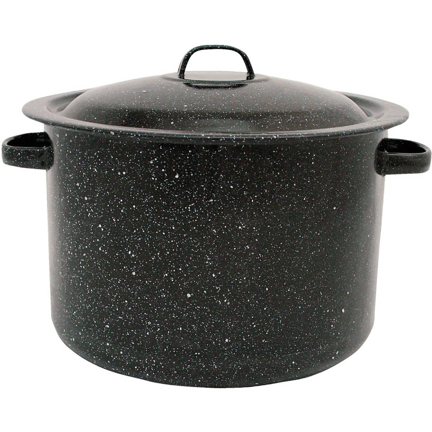 GraniteWare 7.5 Qt. Black Stew Pot Image 1