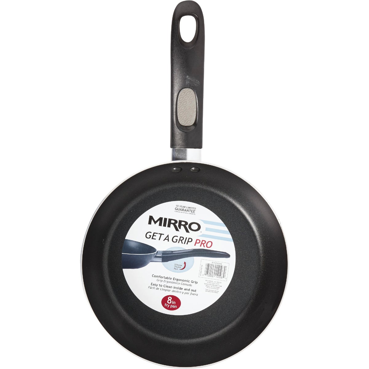 Mirro Get a Grip 8 In. Soft-Grip Stay Cool Saute Pan Image 2