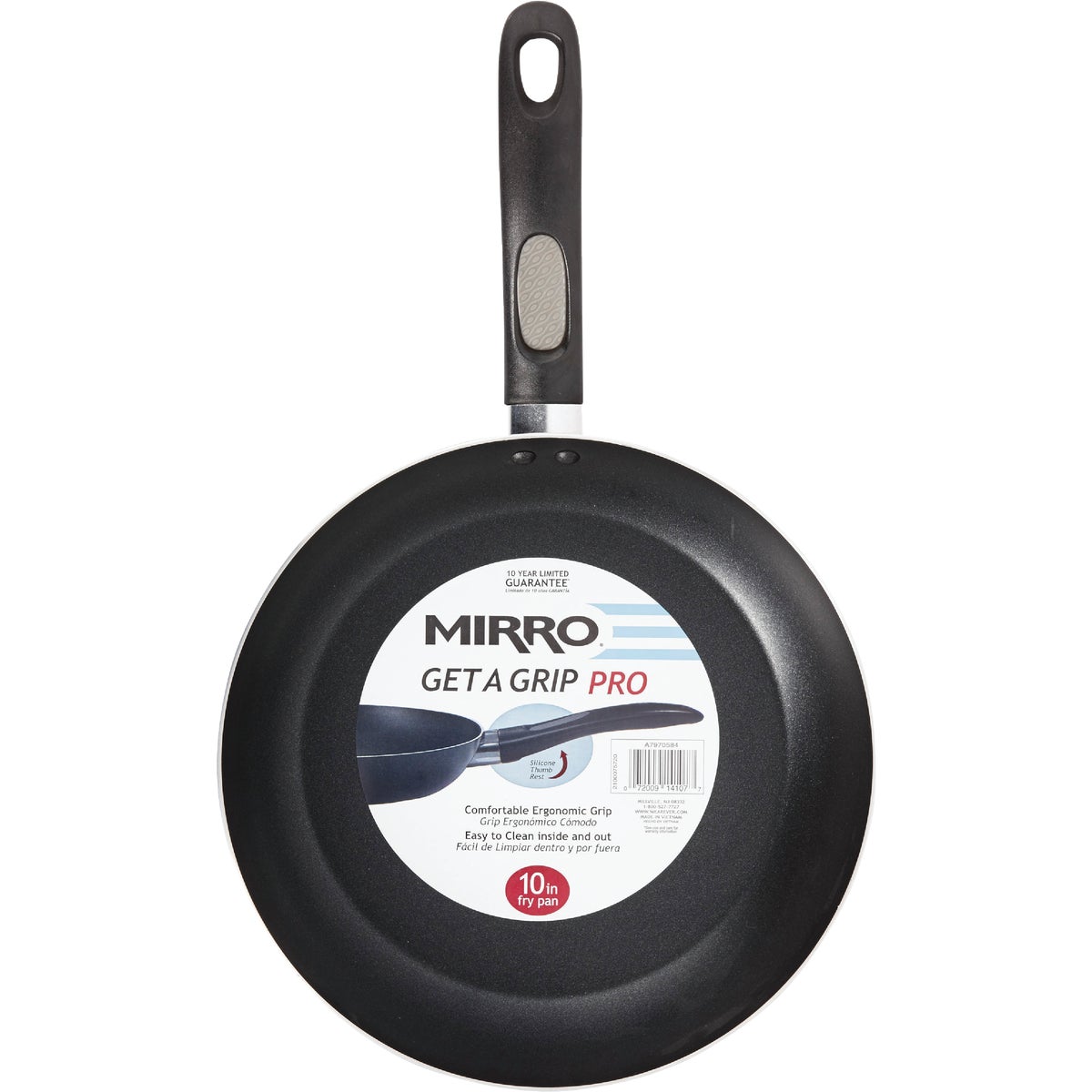 Mirro Get a Grip 10 In. Soft-Grip Stay Cool Saute Pan Image 2