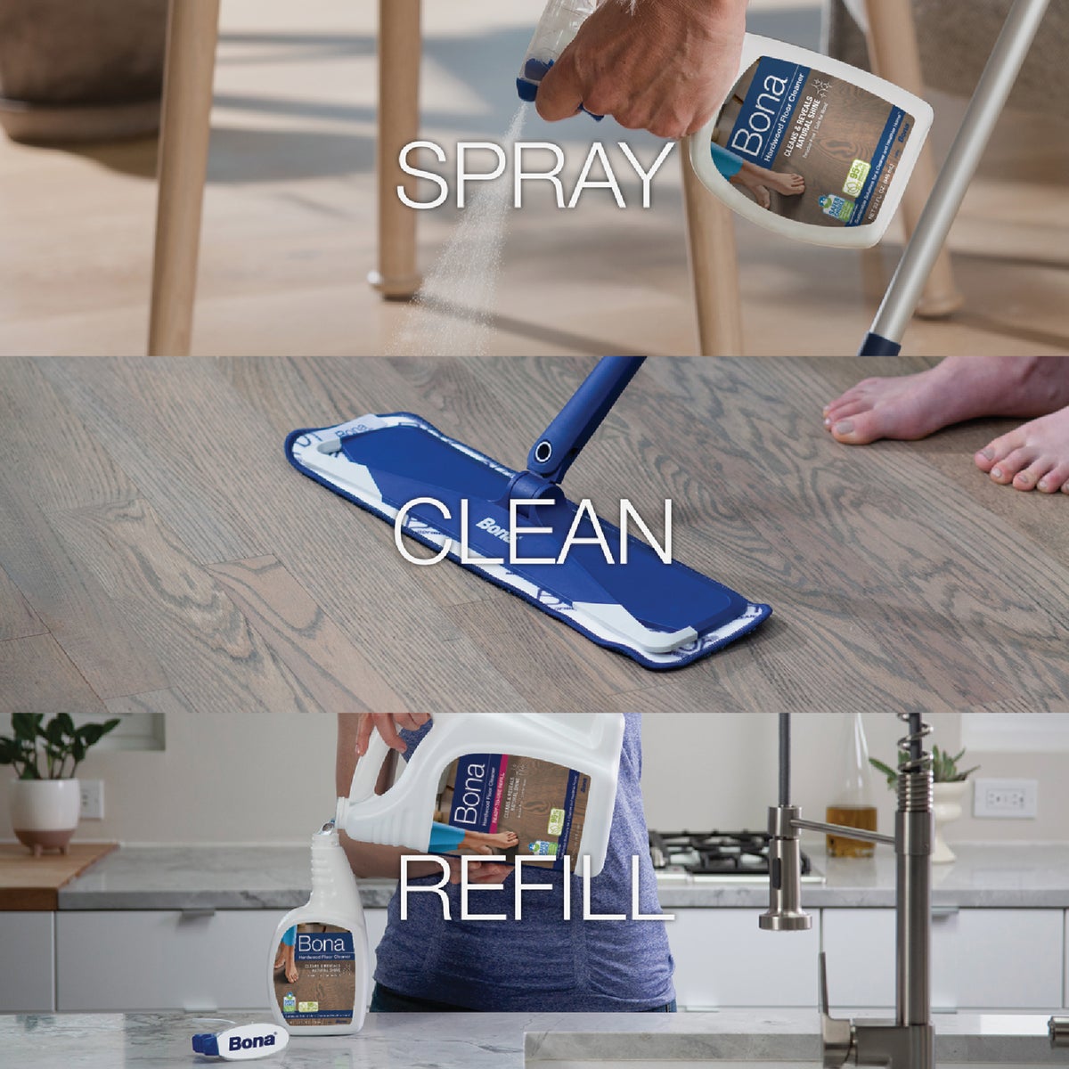Bona 32 Oz. Hardwood Trigger Spray Floor Cleaner Image 6