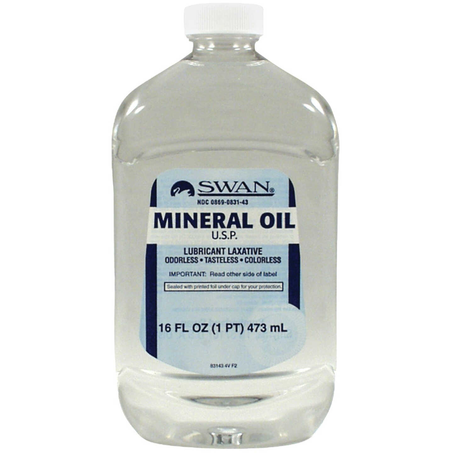 Swan 16 Oz. Tasteless Mineral Oil Image 1