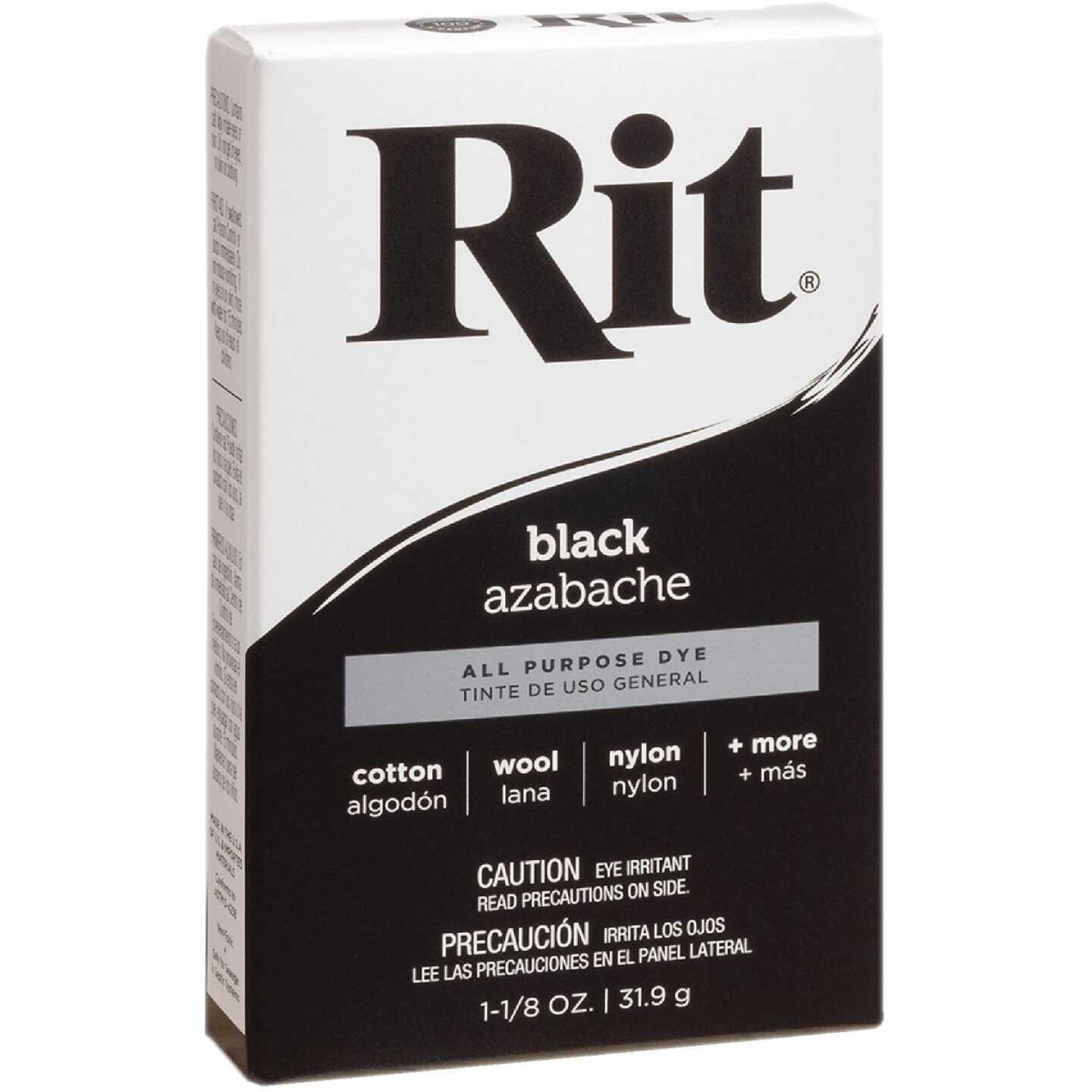 Rit Black 1-1/8 Oz. Powder Dye Image 1