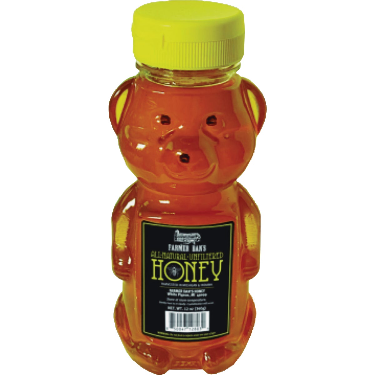 Farmer Dan's 12 Oz. Original Unfiltered Honey Squeeze Bottle
