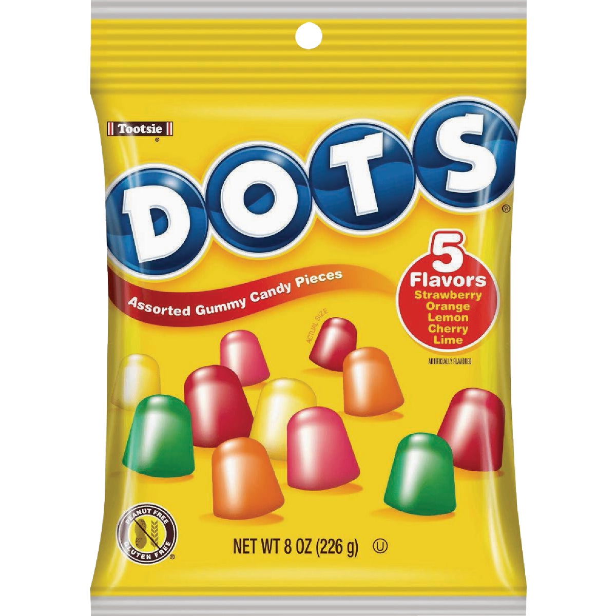 Tootsie 8 Oz. Dots