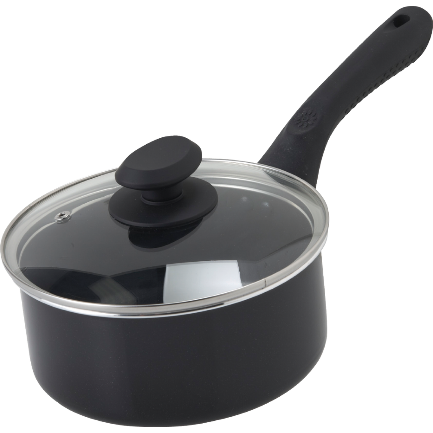 Ecolution Elements 2 Qt. Aluminum Black Sauce Pan Image 1