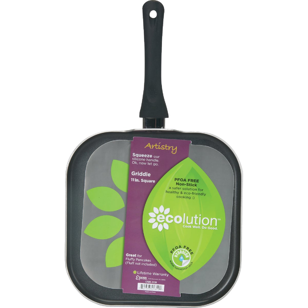 Ecolution Artistry Hydrolon Treated Black Griddle Image 2