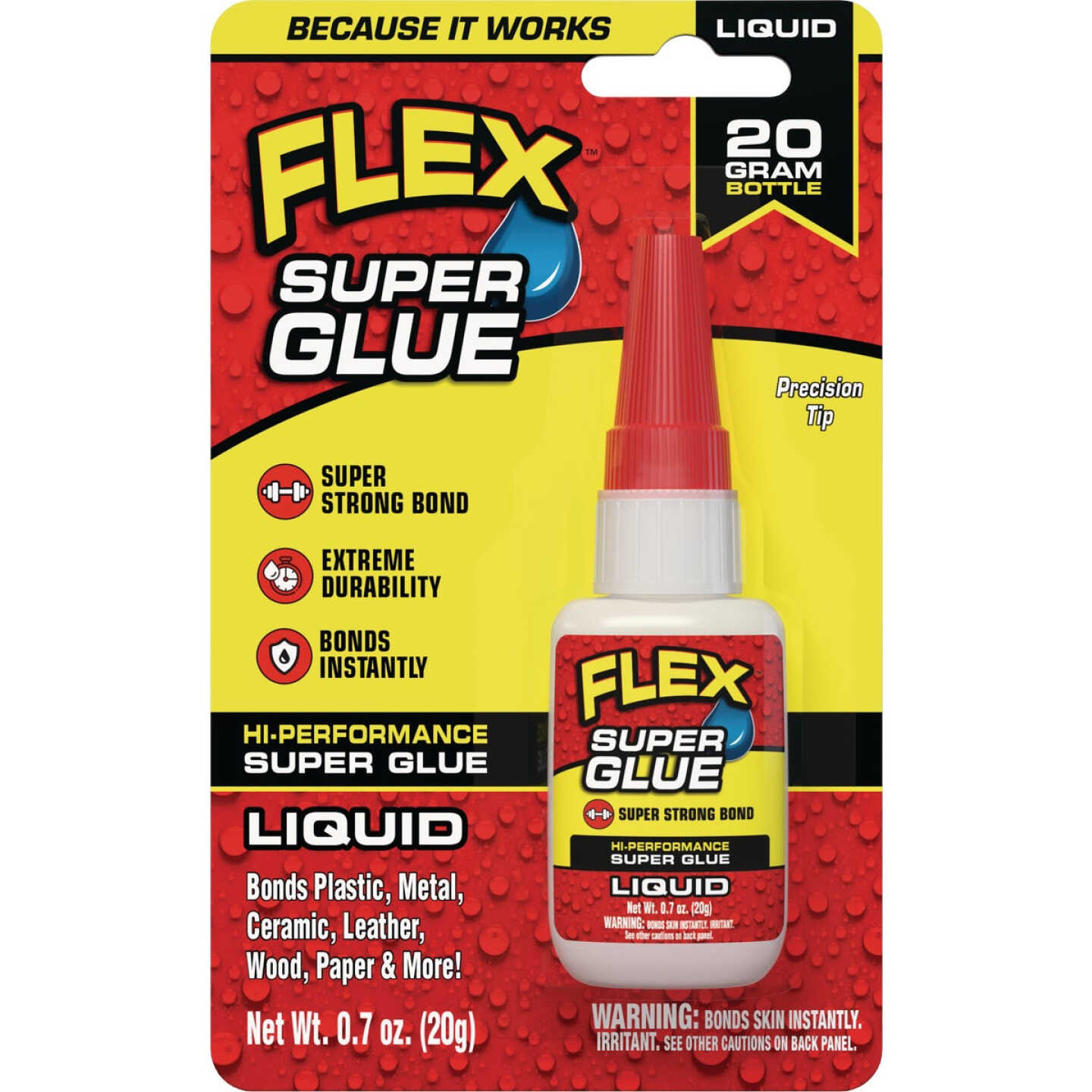 Flex 0.7 Oz. Liquid Super Glue Image 1