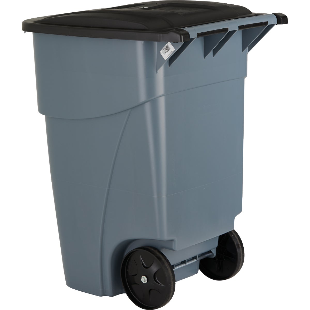 Rubbermaid 50 Gal. Plastic Trash Can With Lid Image 3