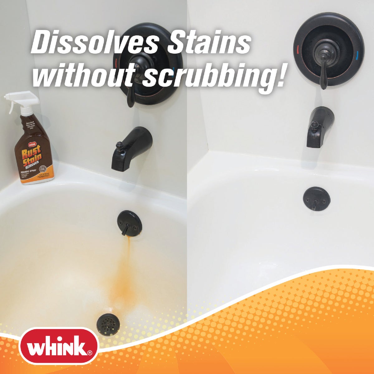 Whink 24 Oz. Rust Stain Remover Foaming Spray Image 4