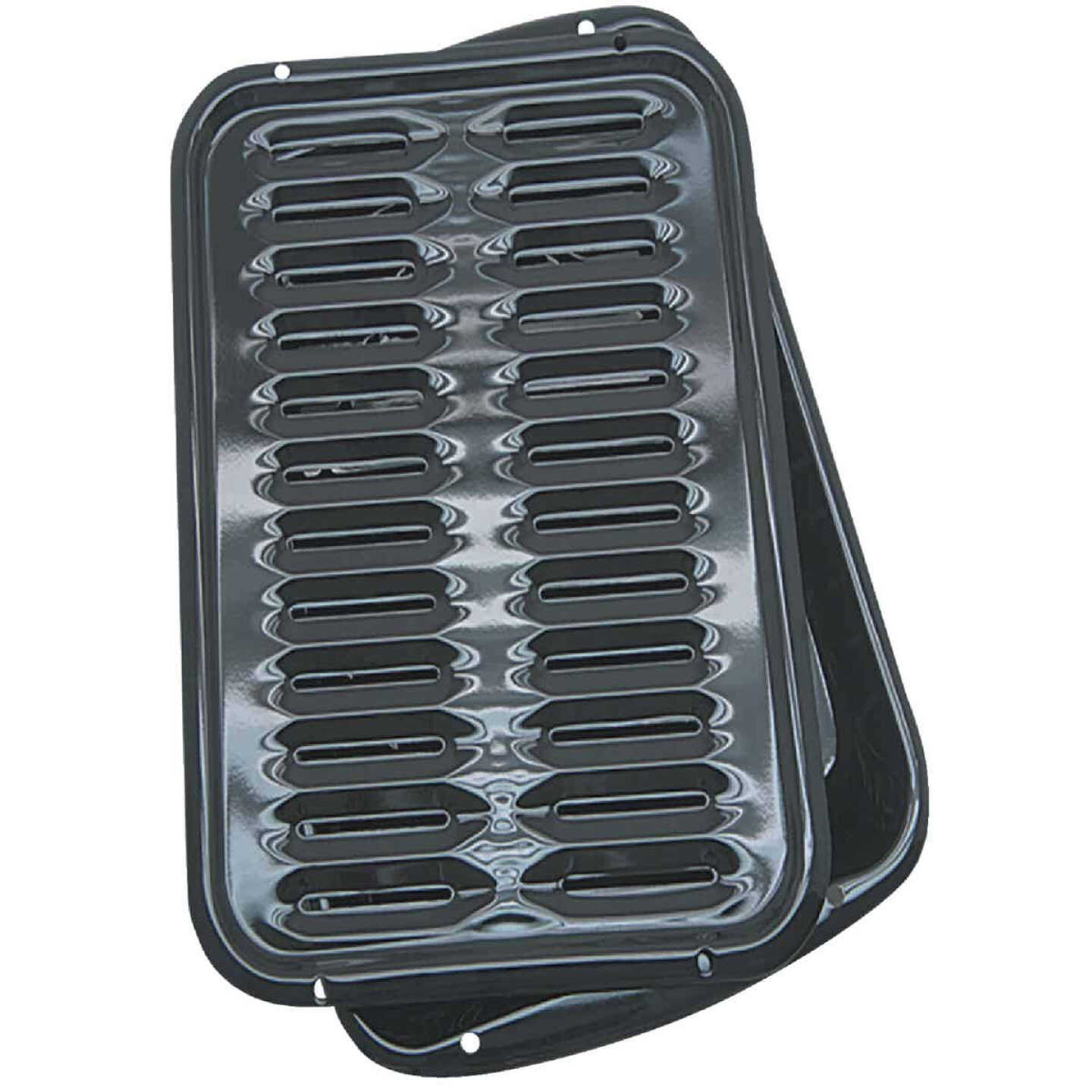 Range Kleen Porcelain 13 In. Broil N' Bake Pan Image 1
