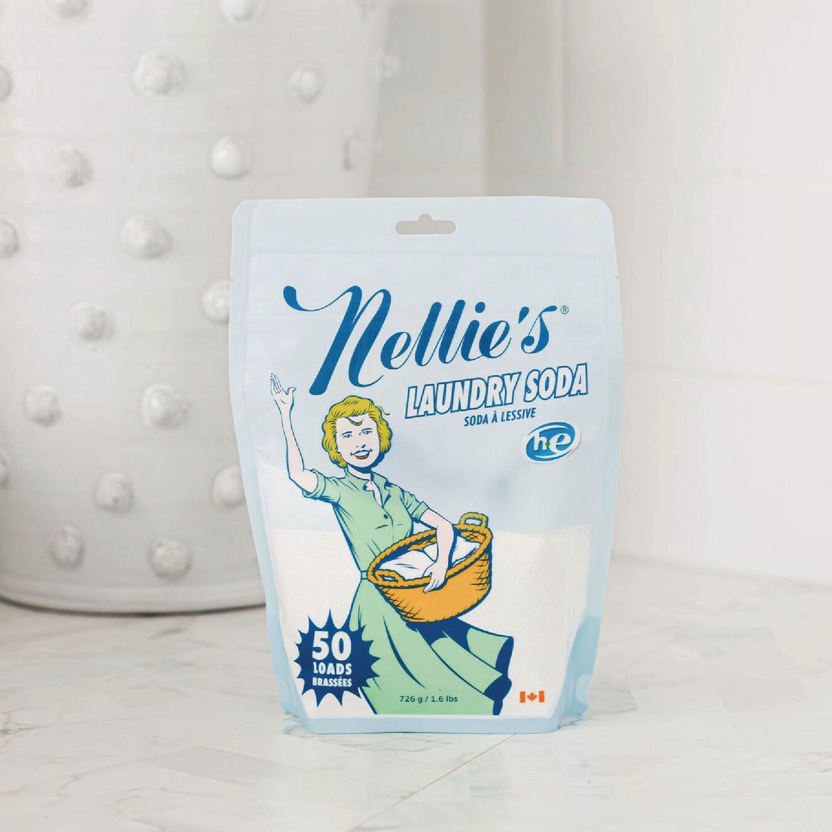 Nellie's 1.6 Lb. 50 Load Powder Laundry Soda Detergent Image 5