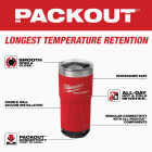 Milwaukee PACKOUT 20 Oz. Red Insulated Tumbler Image 3
