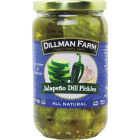 Dillman Farm Jalapeno Dill Pickles Image 1