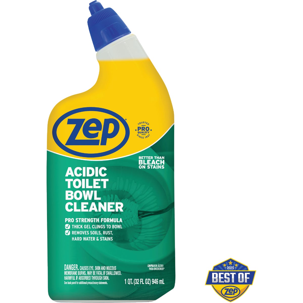 Zep 32 Oz. Acidic Gel Toilet Bowl Cleaner