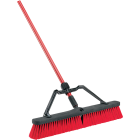 Libman 24 In. W. x 64 In. L. Steel Handle Multi-Surface Heavy-Duty Medium Sweep Push Broom Image 1
