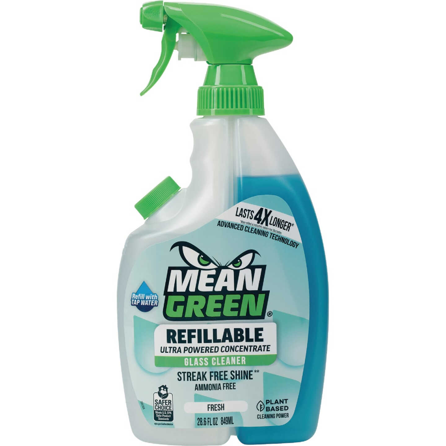 Mean Green 28 Oz. Fresh Refillable Glass Cleaner Image 1