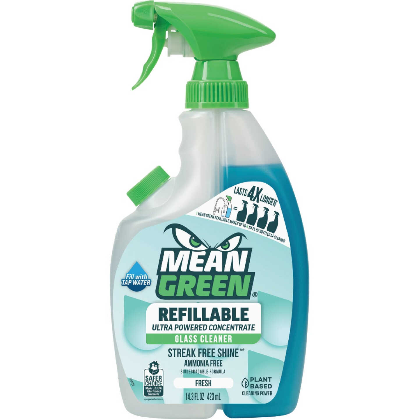 Mean Green 28 Oz. Fresh Refillable Glass Cleaner Image 1