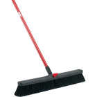 Libman 24 In. W. x 64 In. L. Steel Handle Smooth Surface Push Broom Image 1