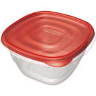 Rubbermaid TakeAlongs 5.2 C. Clear Square Food Storage Container with Lids (4-Pack) Image 4