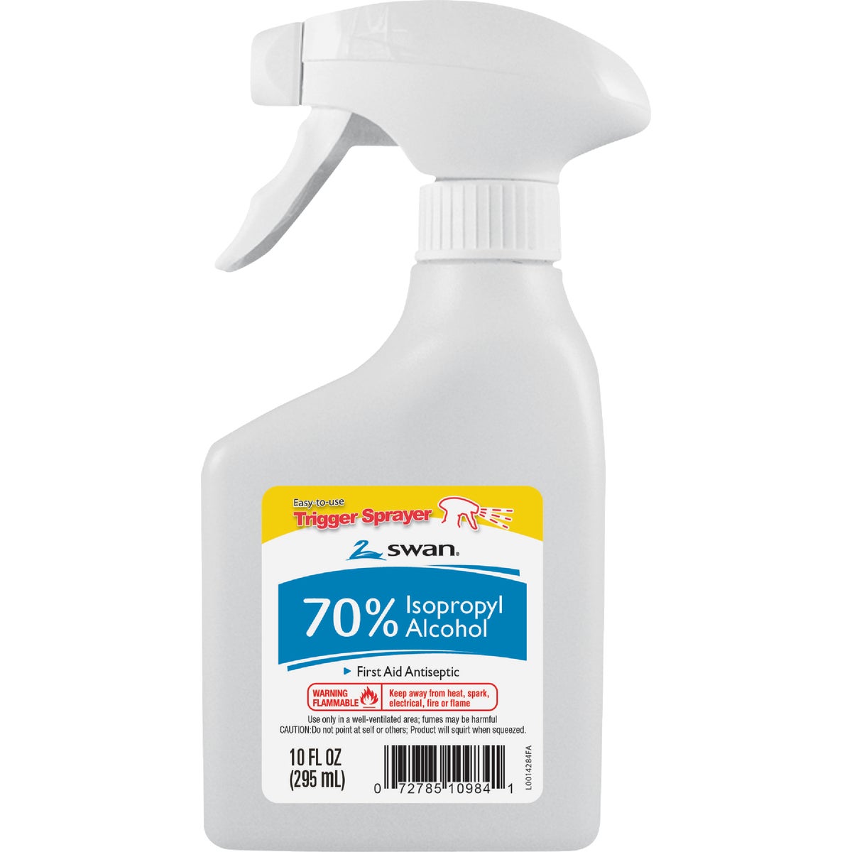 Swan 10 Oz. 70% Isopropyl Rubbing Alcohol Trigger Spray
