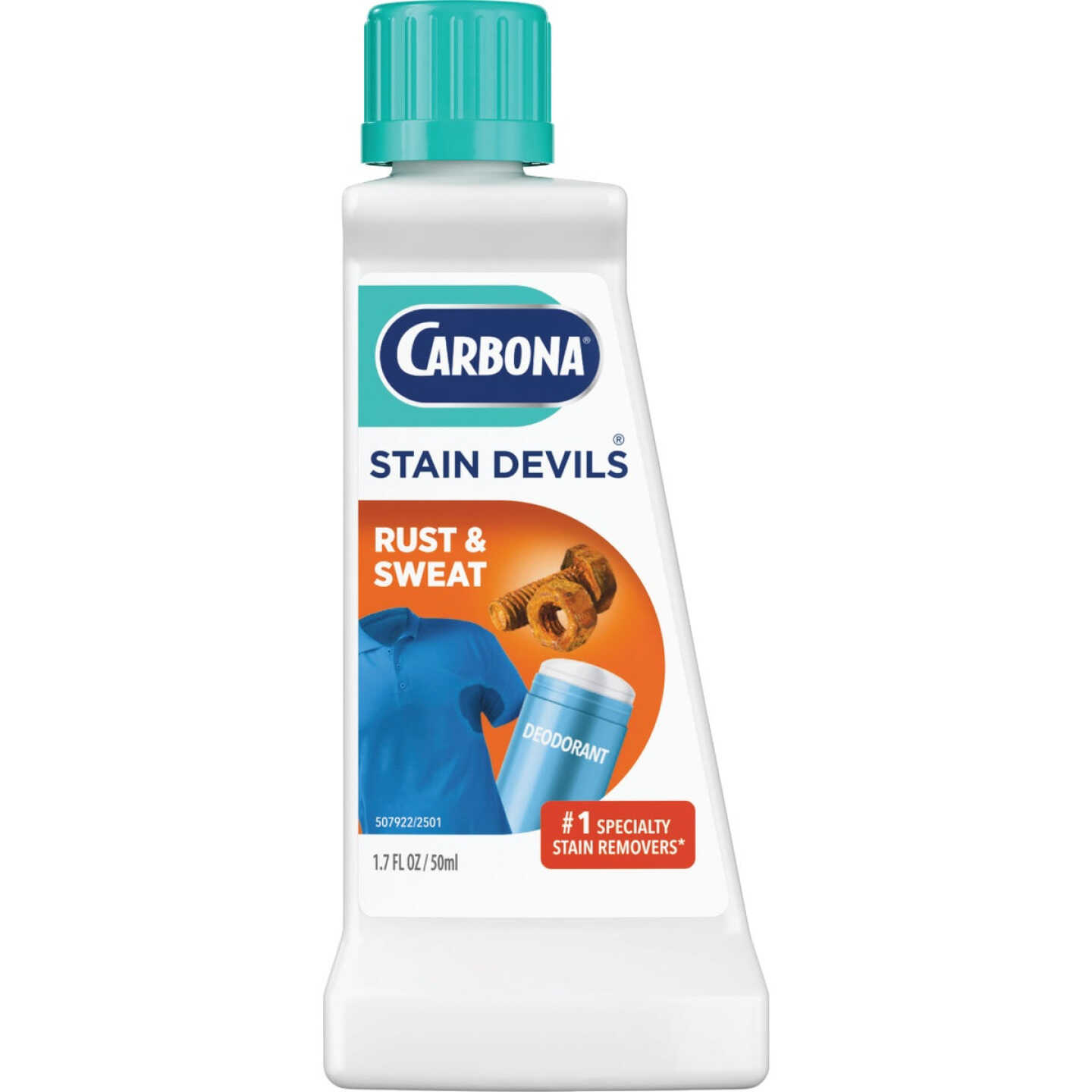Carbona Stain Devils 1.7 Oz. Formula 9 Rust & Perspiration Stain Remover Image 1
