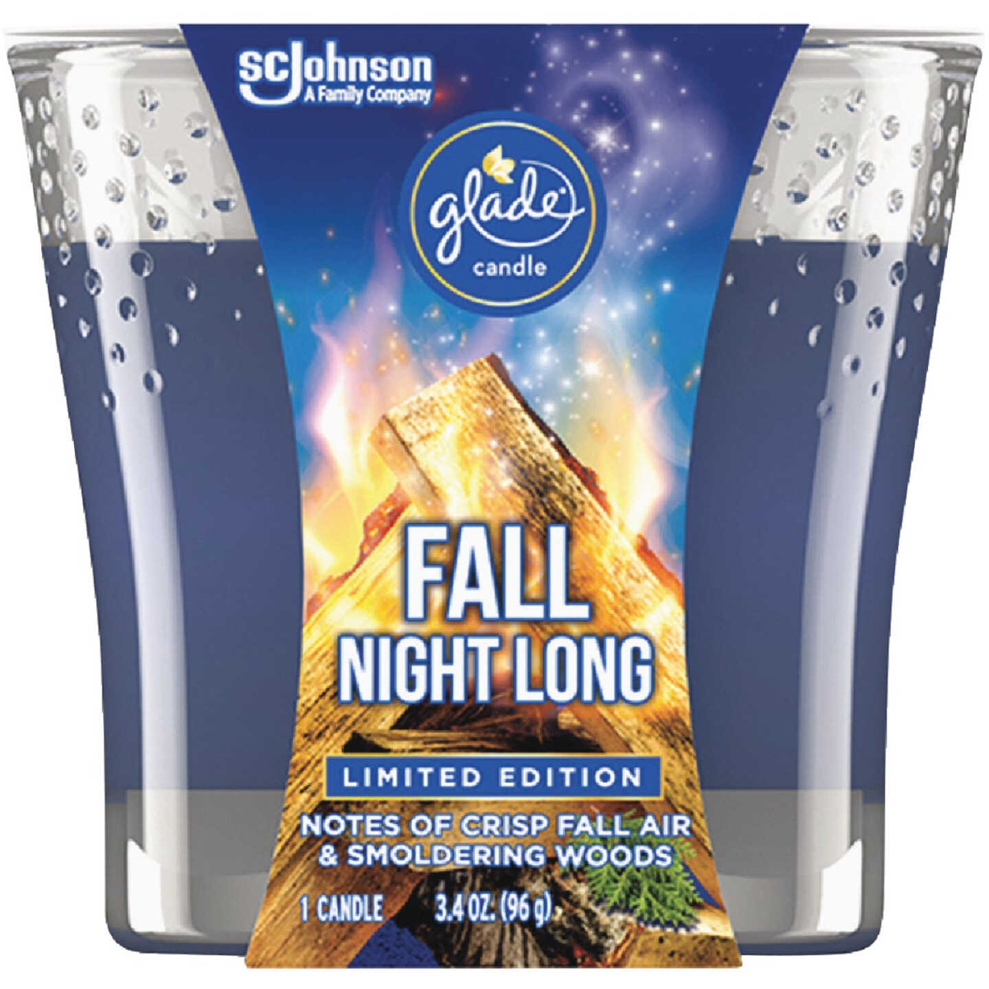 Glade 3.4 Oz. Fall Night Long Candle Image 1