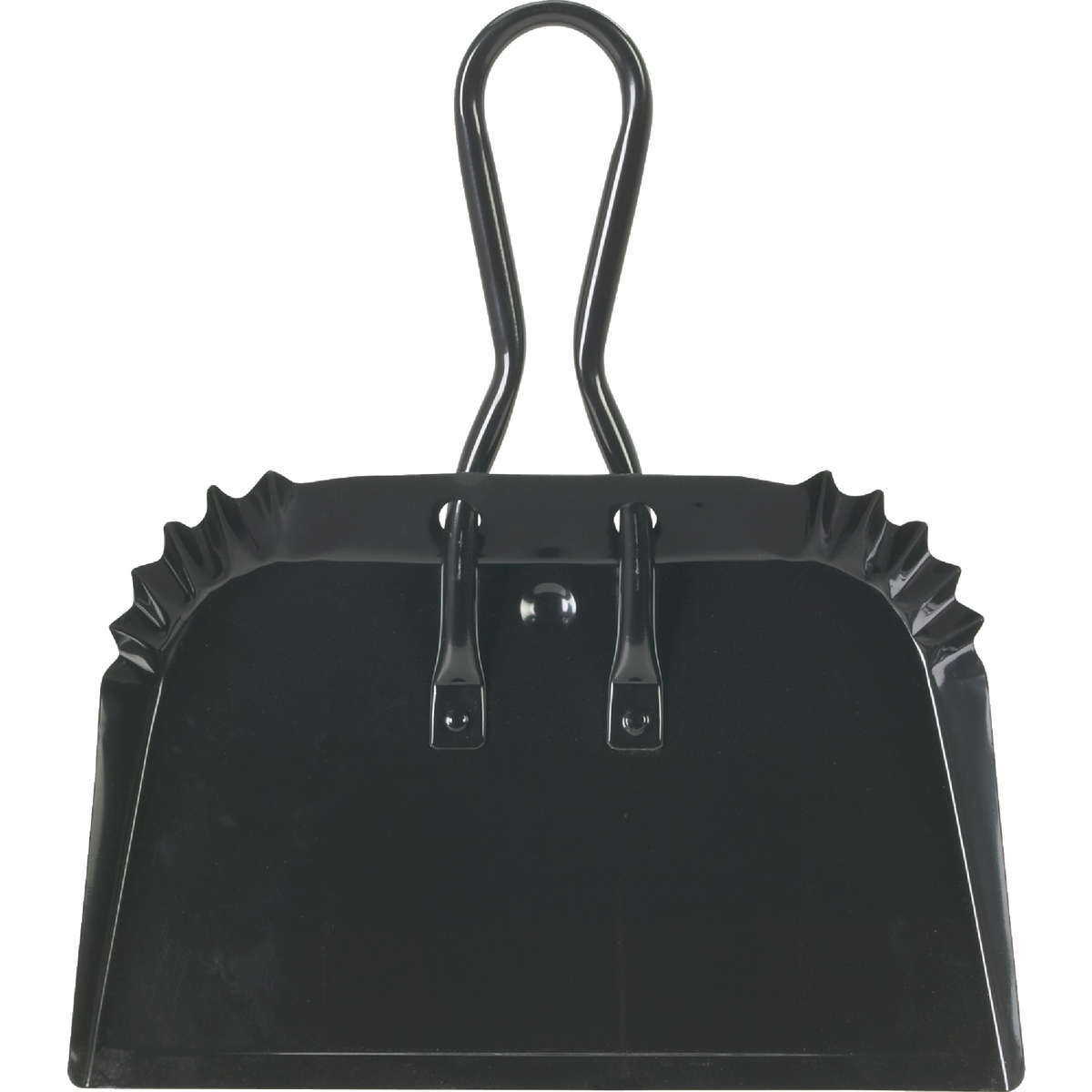 Harper 16 In. Black Metal Heavy Duty Dust Pan Image 3