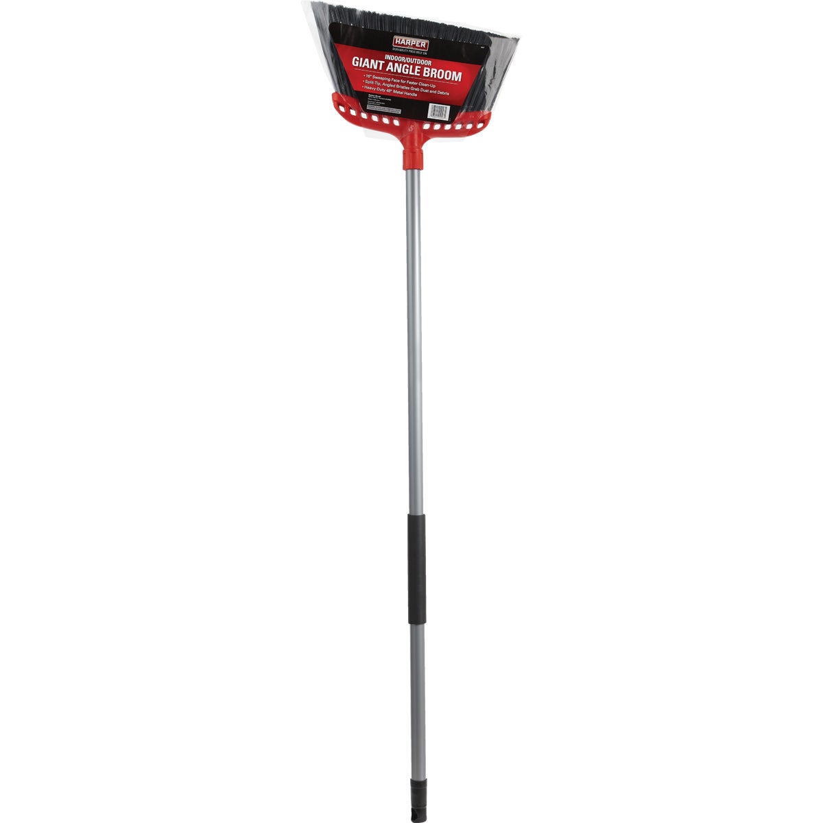 Harper 16 In. W. x 54 In. L. Metal Handle Angle Jumbo Household Broom Image 2