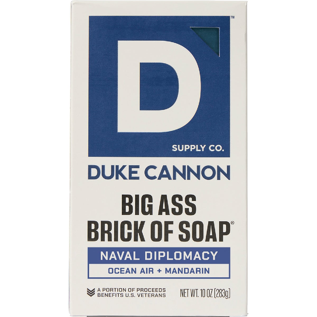 Duke Cannon 10 Oz. Naval Diplomacy Big Ass Brick of Soap Image 2