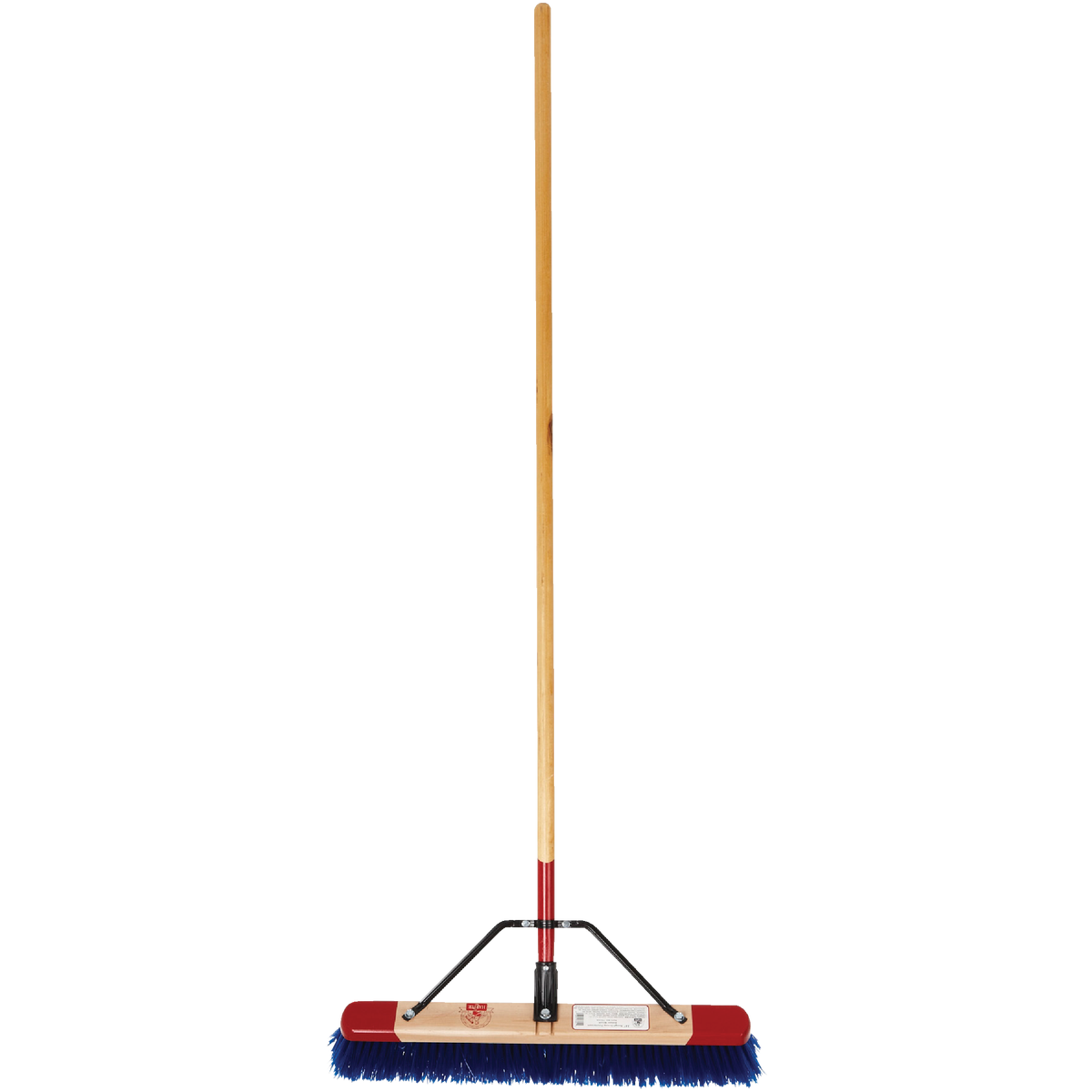 Harper 24 In. W. x 65 In. L. Wood Handle Rough Surface Push Broom Image 2