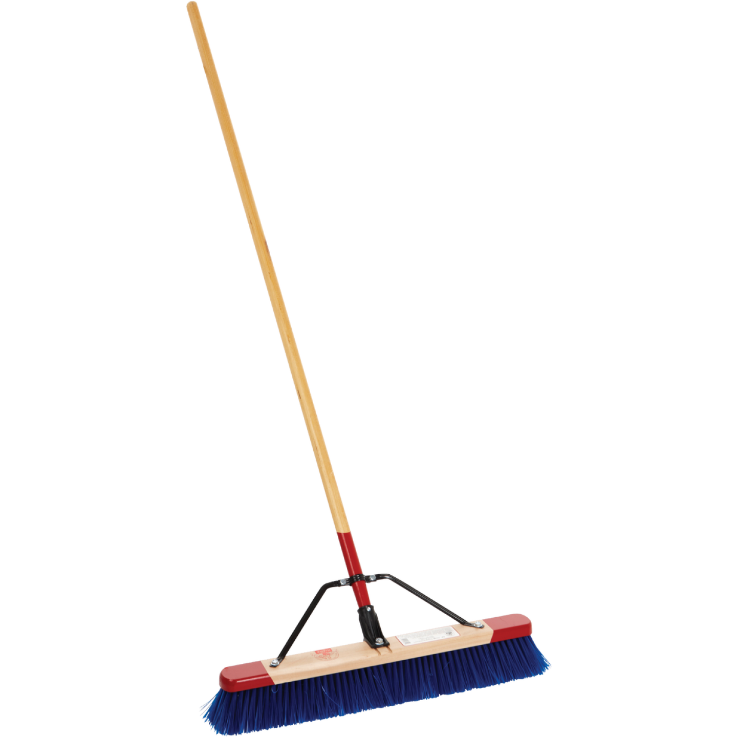 Harper 24 In. W. x 65 In. L. Wood Handle Rough Surface Push Broom Image 3