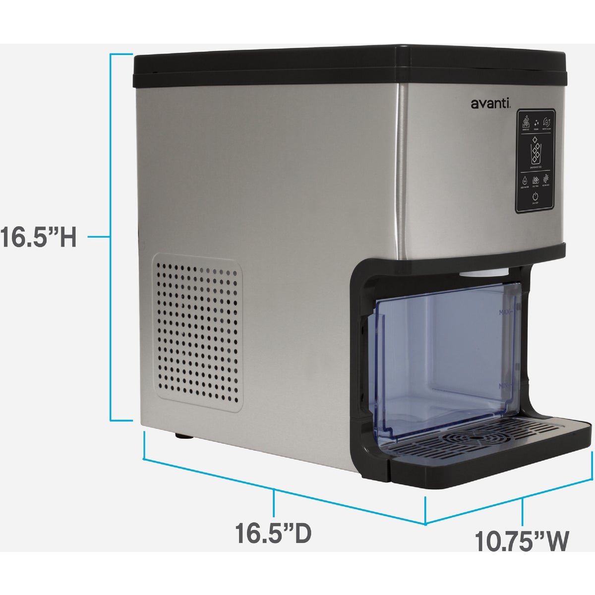 Avanti 33Lb. Residential Counter Top Ice Maker Image 5