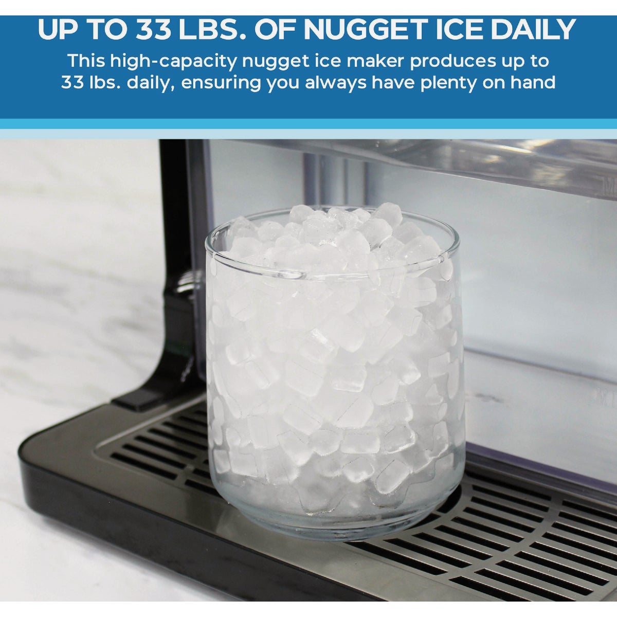 Avanti 33Lb. Residential Counter Top Ice Maker Image 3