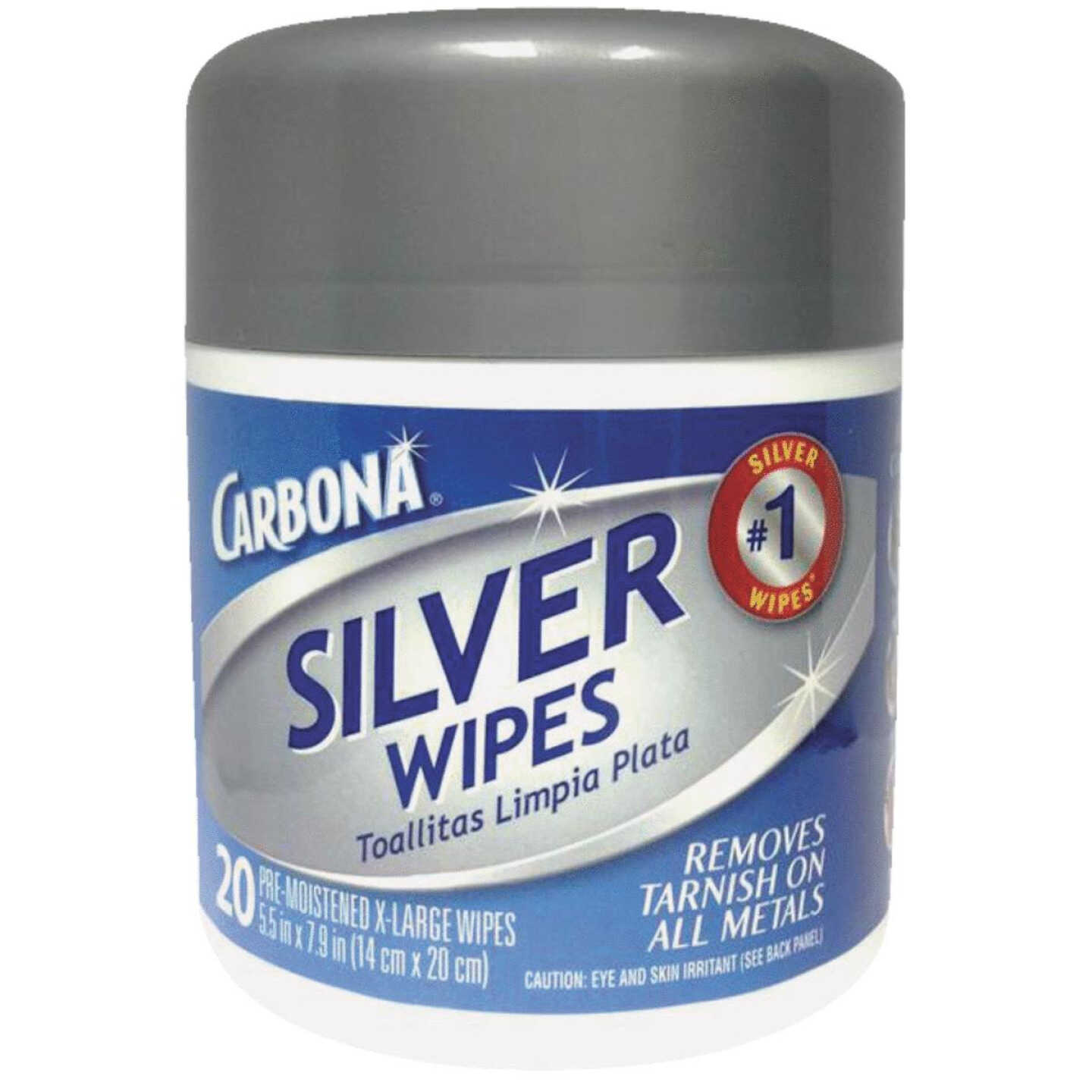 20PK SILVER CLEANER WIPE Image 1