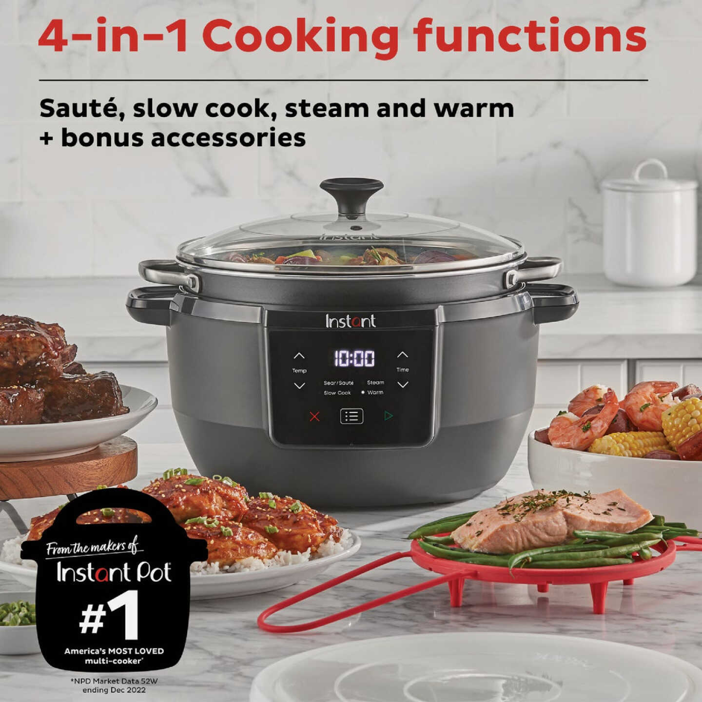 Instant Pot 7.5 Qt. Superior Multi-Functional Slow Cooker Image 3