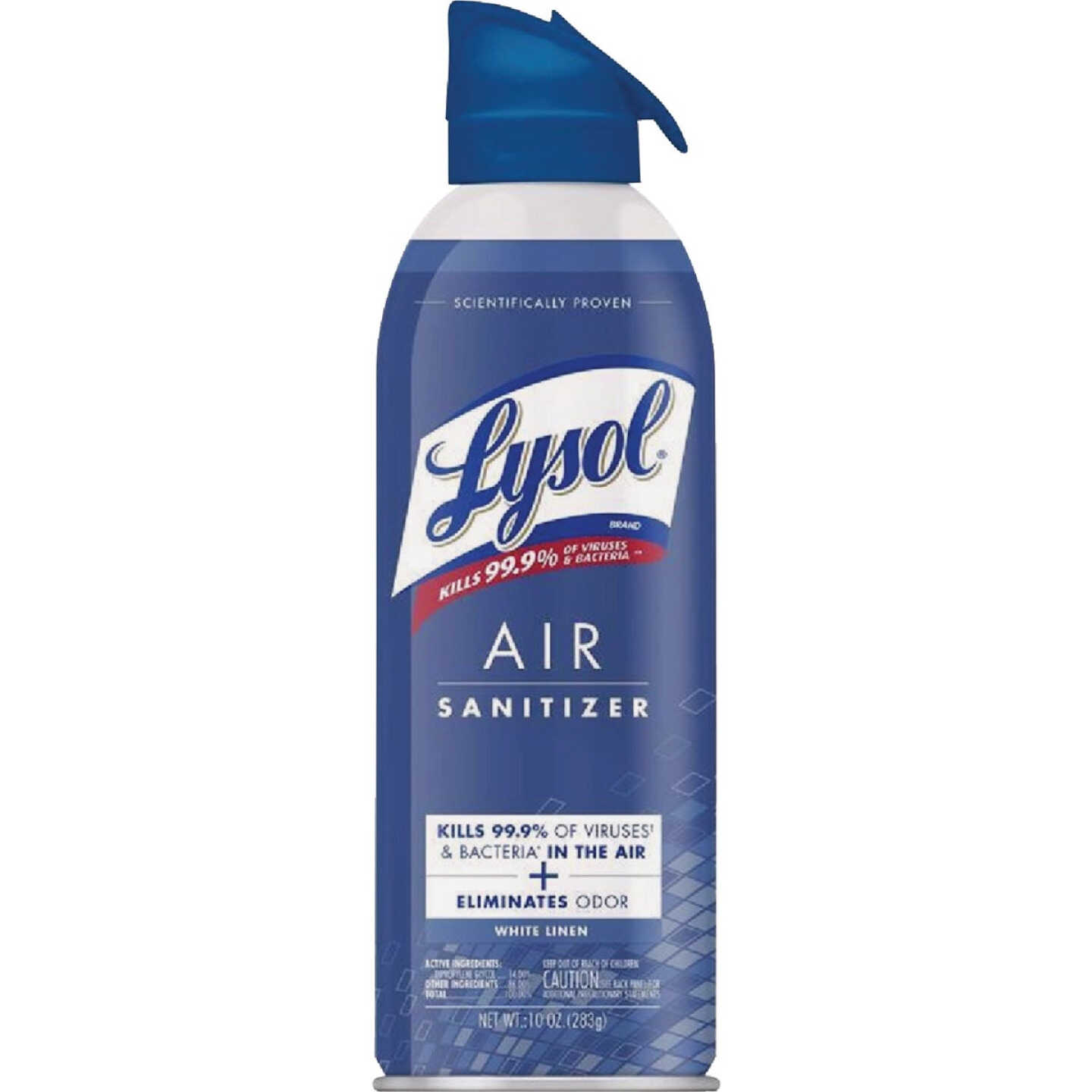 Lysol 10 Oz. White Linen Air Sanitizer Spray Image 1