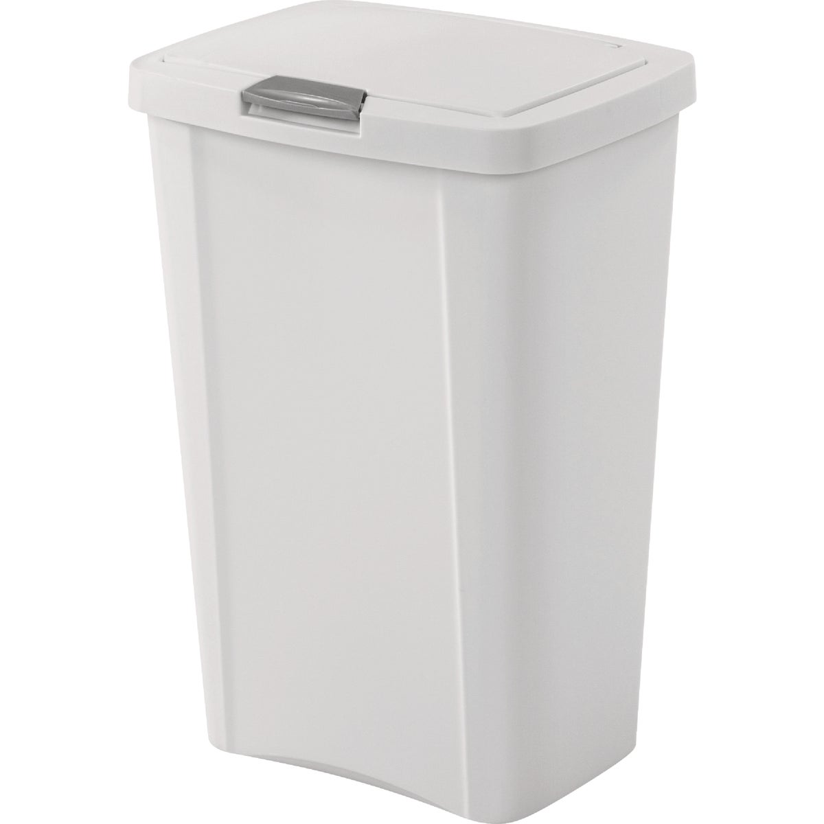 Sterilite 13 Gal./49 L White TouchTop Wastebasket