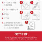 VELCRO Brand 3/4 In. x 15 Ft. White Sticky Back Reclosable Hook & Loop Roll Image 2