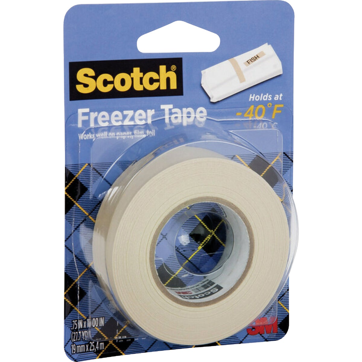 Scotch Freezer Tape, 0.75 In. x 1000 In., 1 Roll/Pack Image 4