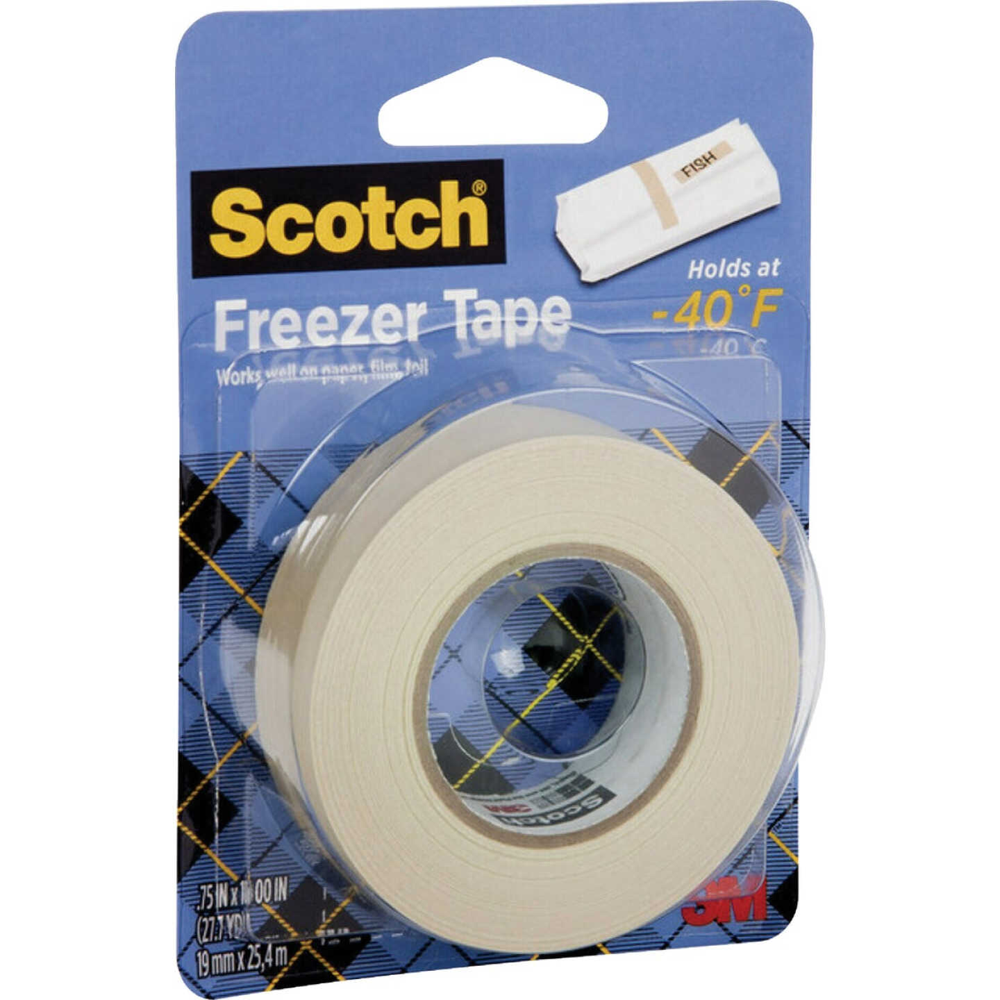 Scotch Freezer Tape, 0.75 In. x 1000 In., 1 Roll/Pack Image 4