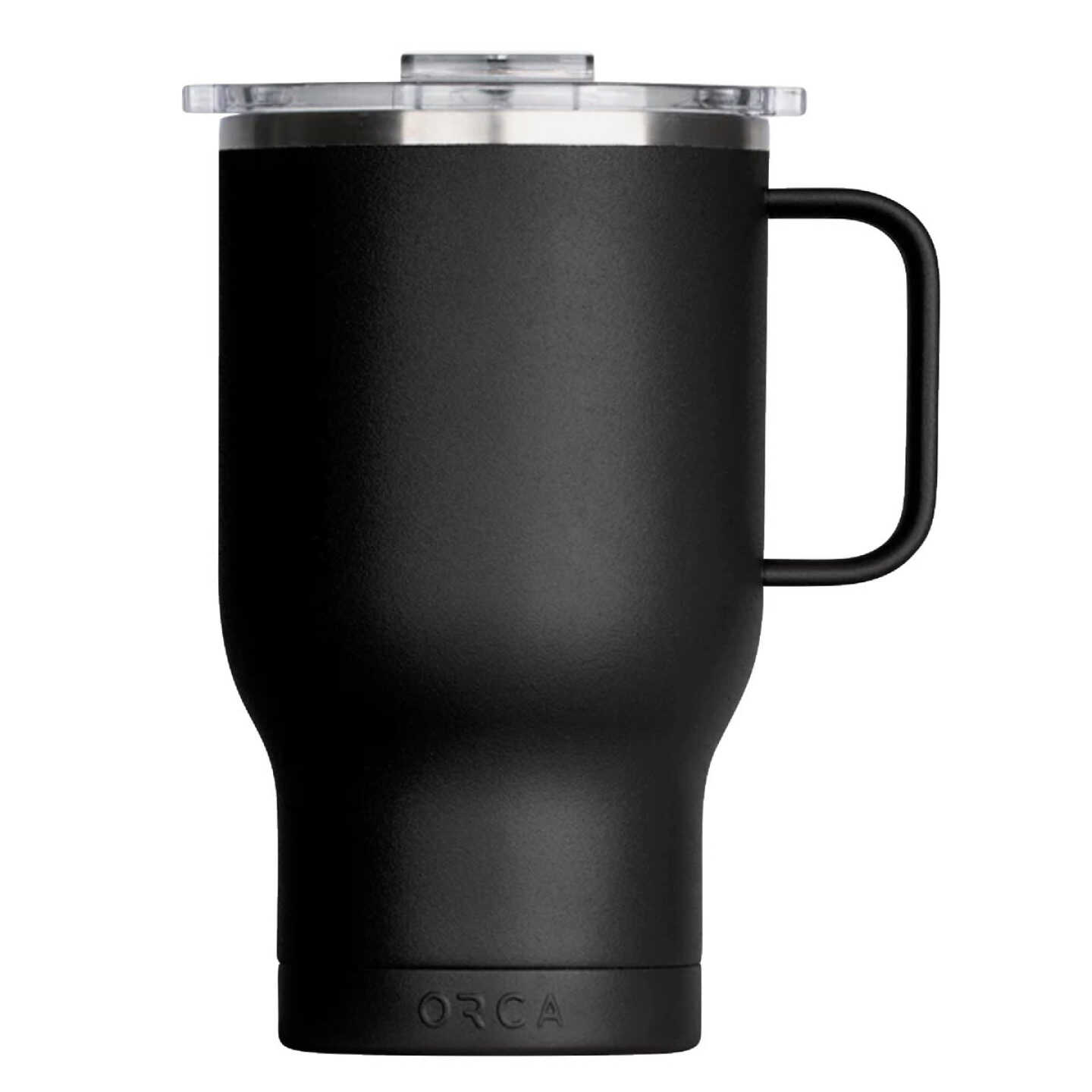 Orca 24 Oz. Black Traveler Coffee Mug Image 1