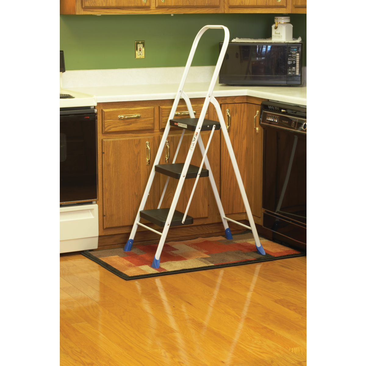 COSCO Big Step 3-Step Folding Step Stool Image 2