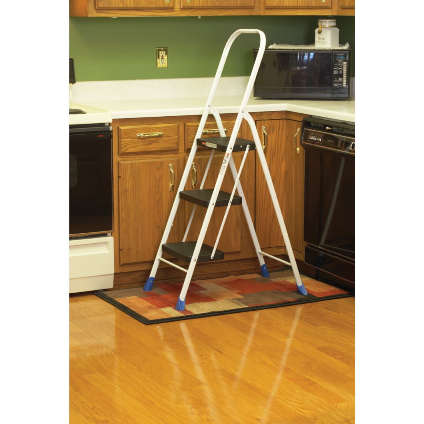 COSCO Big Step 3-Step Folding Step Stool Image 2