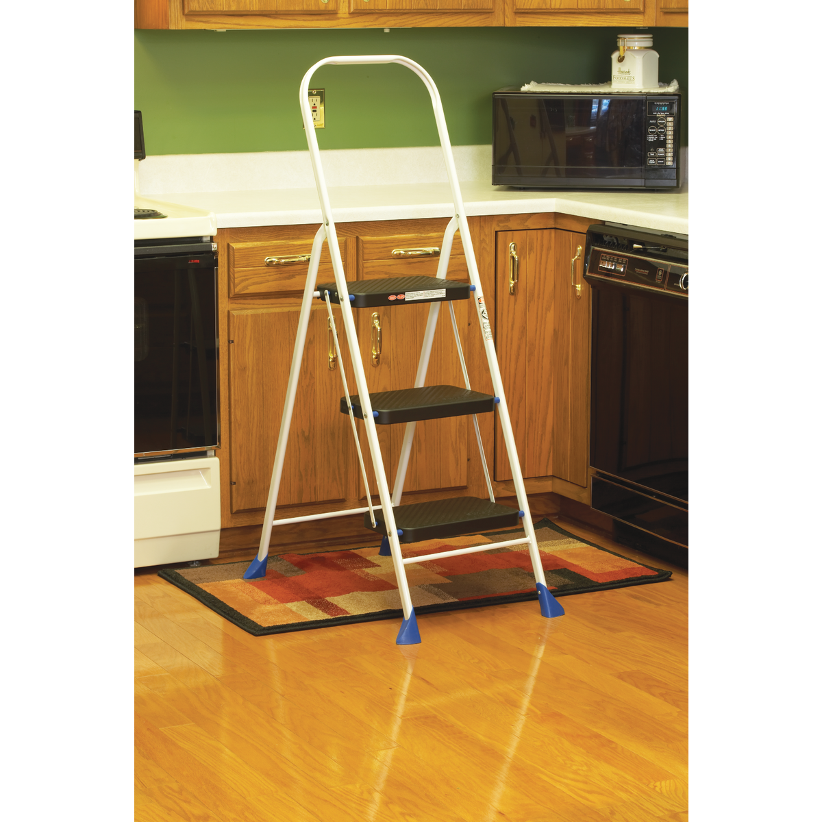 COSCO Big Step 3-Step Folding Step Stool Image 3